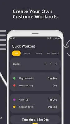 9 Timer - Timer for Workout android App screenshot 3