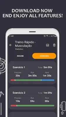 9 Timer - Timer for Workout android App screenshot 4